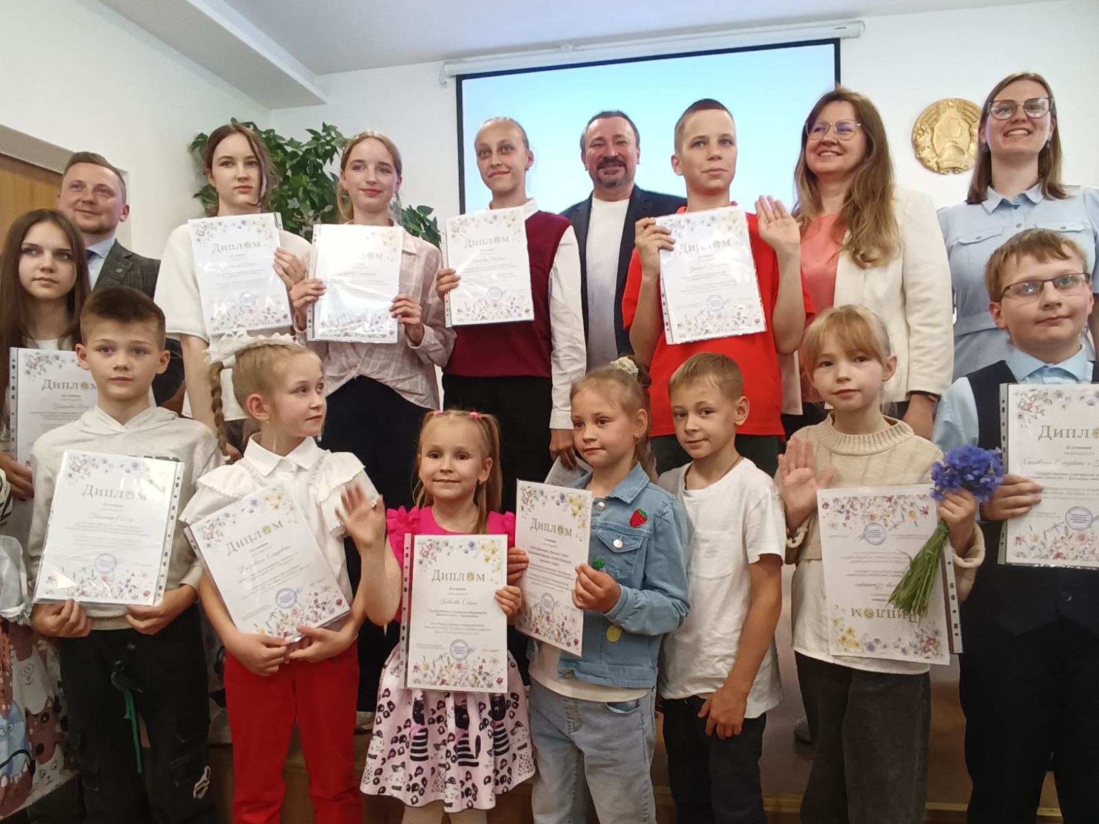 ПОЗДРАВЛЯЕМ НАШИХ МАЛЕНЬКИХ ПОБЕДИТЕЛЕЙ